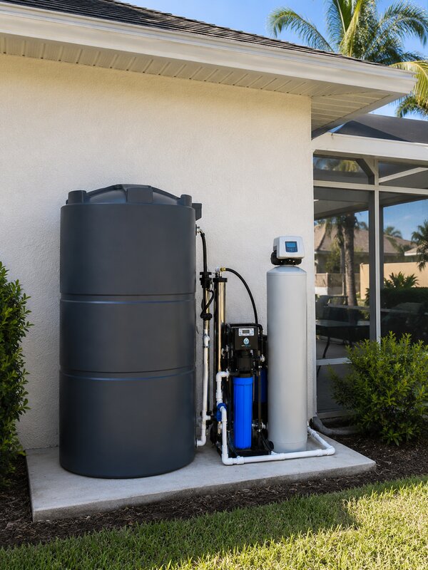 Purificación de agua residencial